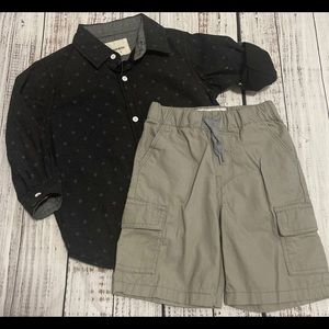 Boys Shirt and Shorts set